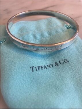 Authentic Tiffany & Co. Sterling Silver Bangle Bracelet